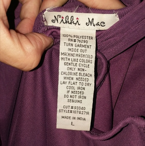 CHIFFON FORMAL DRESS - Picture 3 of 3